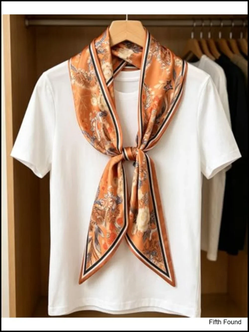 Silk Feeling Long Skinny Scarf Lightweight 58